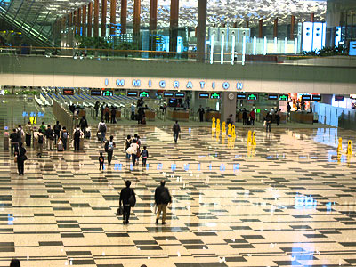 シンガポール入国審査